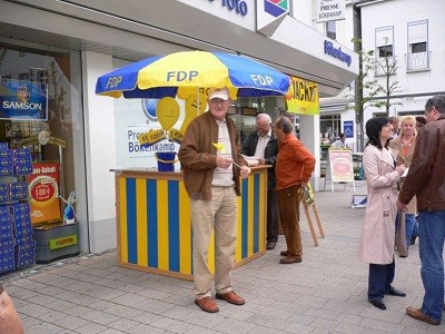 FDP im Wahlkampf